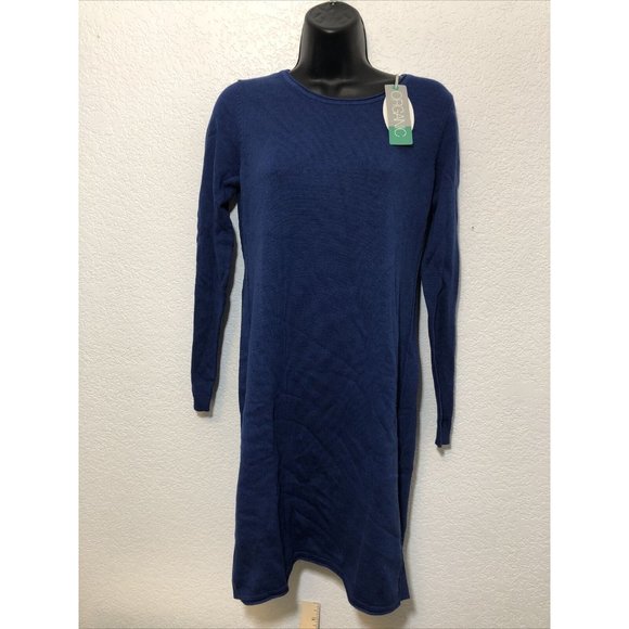 NEW - EDC by ESPRIT Royal Blue mini sweater dress - Picture 1 of 6